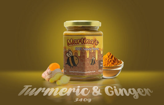 Martina's  Turmeric and Ginger  Honey  - 340g