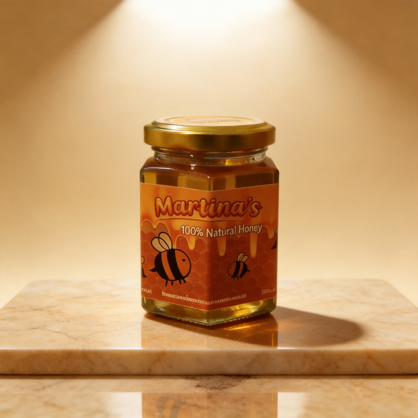 Martina's Tendring Linseed Honey  340g