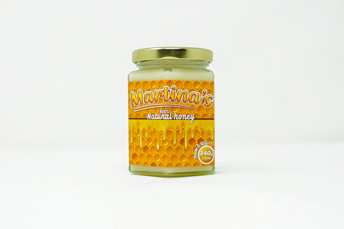 Martina's Rapeseed Honey - 340g  North Essex Apiary